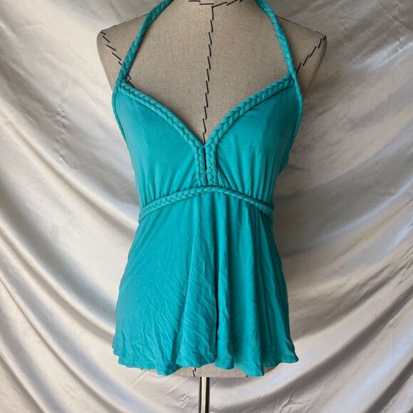 Venus Small Blue halter mermaid top - Picture 4 of 8